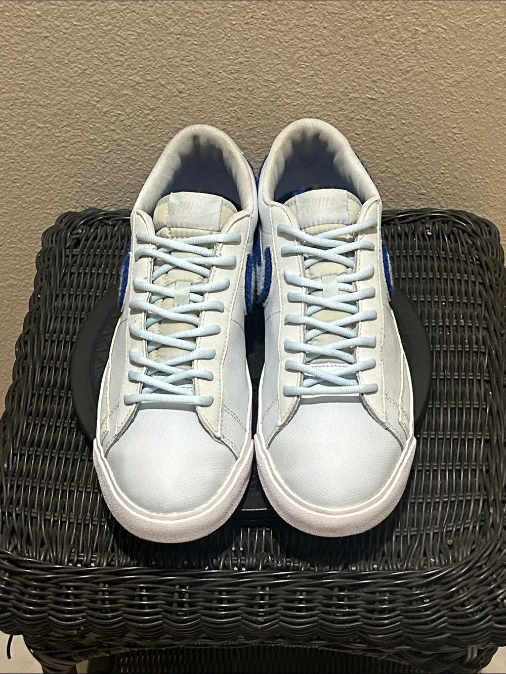 Nike Blazer Low 3D Chenille Swoosh Blue Tint AV6964-001